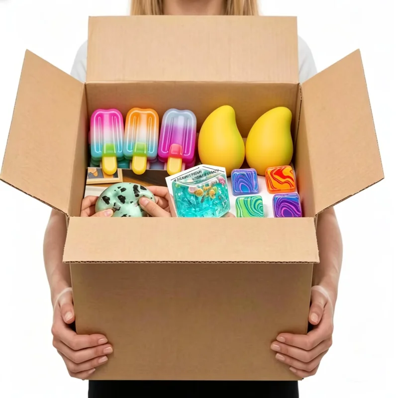 Mystery Box Blind Bag - Sensory Squishy Blind Box Series, Random