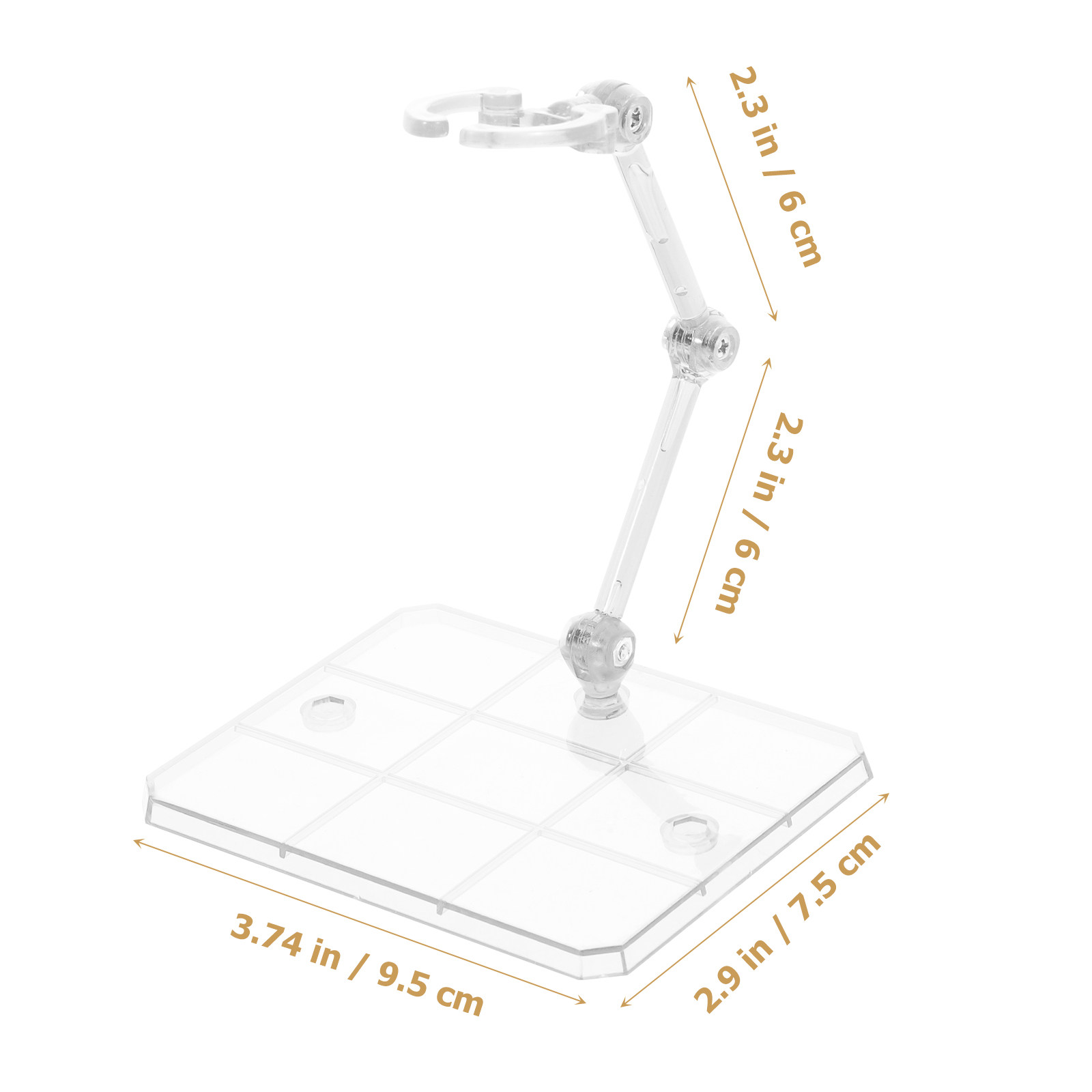 4Pcs Plastic Figure Stand for  - огляд і ціна Action Figure Stand