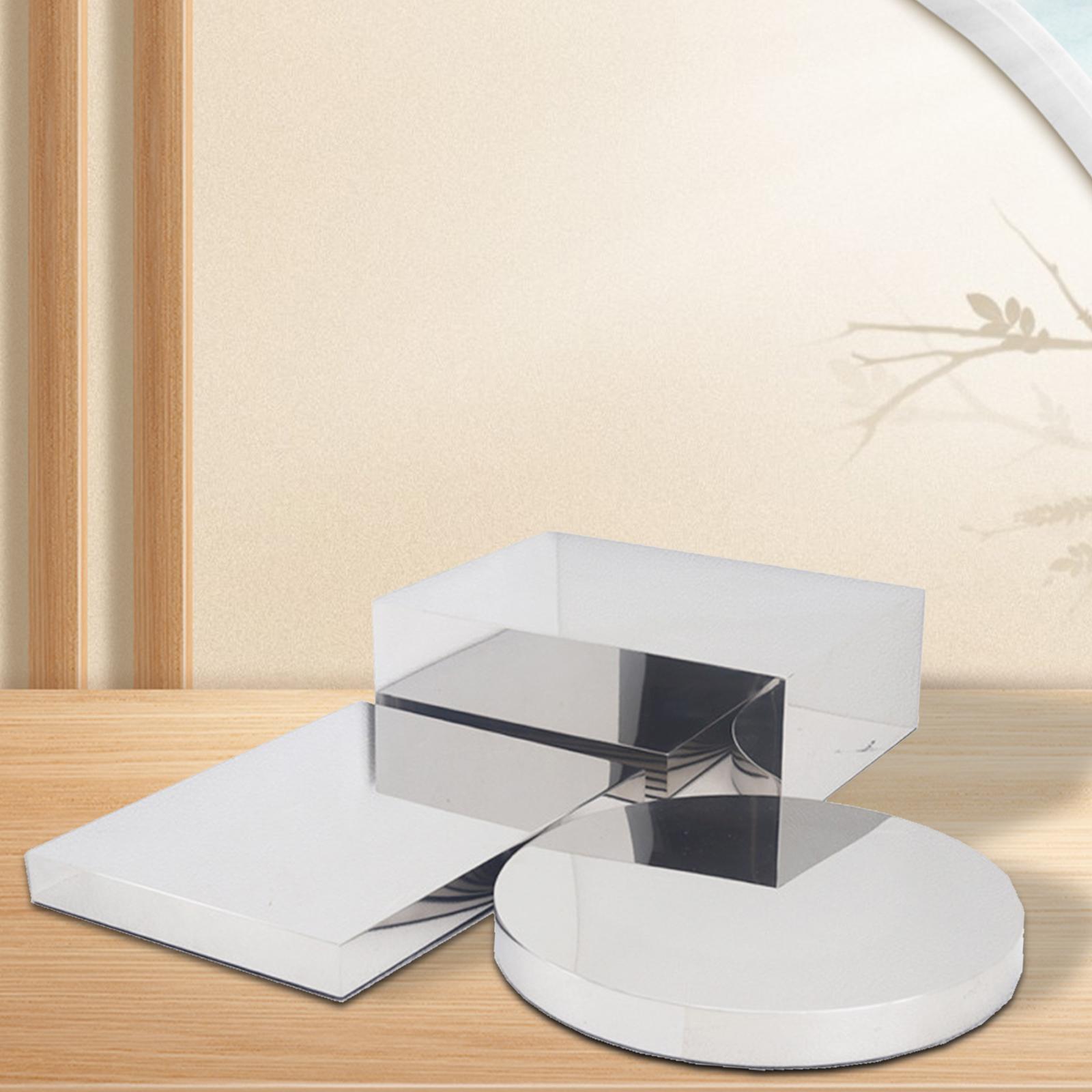 3Pcs Display Risers Stand Silv - огляд і ціна Display Risers Set
