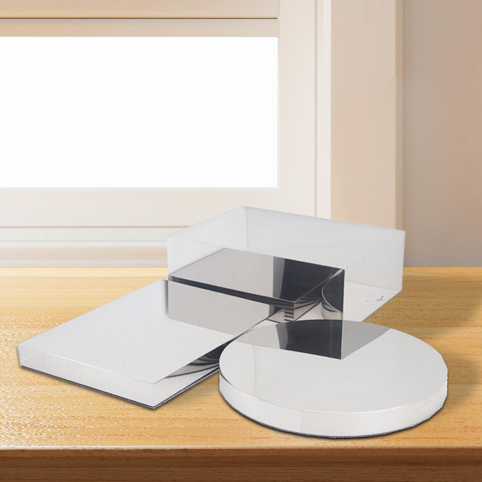 3Pcs Display Risers Stand Silv - огляд і ціна Display Risers Set