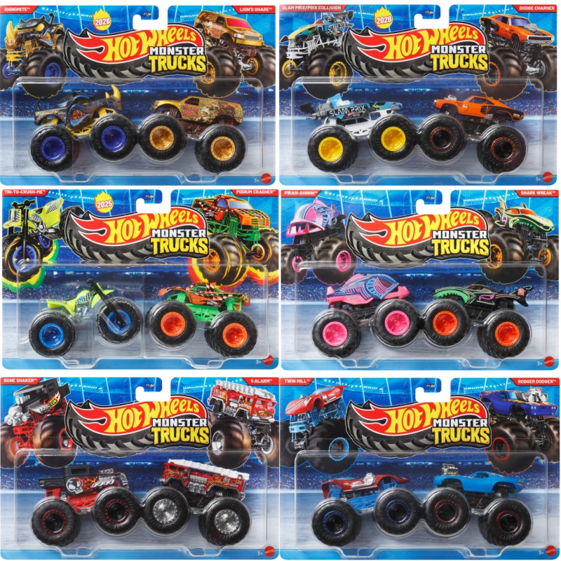 2026 Hot Wheels Monster Trucks - огляд і ціна Hot Wheels Car Monster Trucks