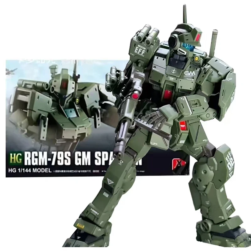 XFS Hg 1/144 RGM-79S Gm Sparta - огляд і ціна Bandai Model Gundam Hg